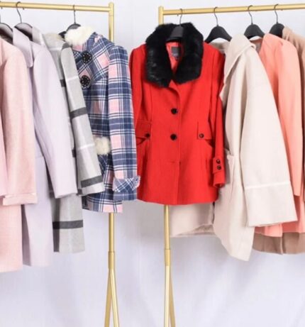 winter clothing pallets